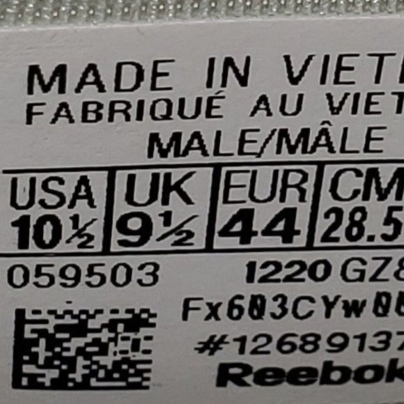 Reebok x Hasbro Question Mid Men's Size 10.5 'Candy Land' White GZ8826 Rare - Picture 9 of 9